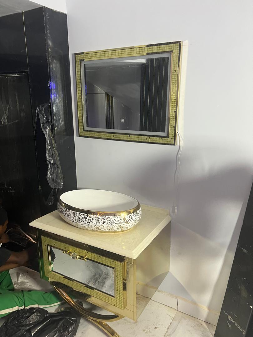 Decorative Vanity Installation